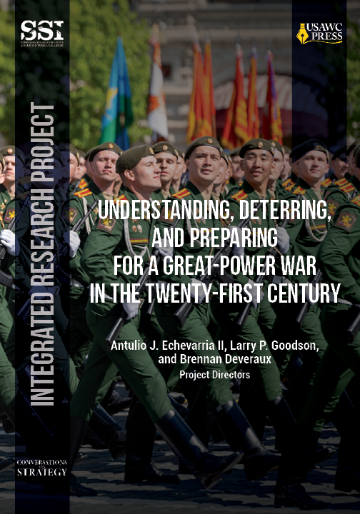 Cover for Understanding, Deterring, and Preparing for a Great-Power War in the Twenty-First Century Cover for Understanding, Deterring, and Preparing for a Great-Power War in the Twenty-First Century